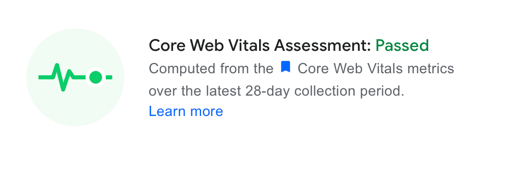 Google PageSpeed Insights passed