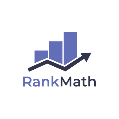 rank math SEO logo kolorowe