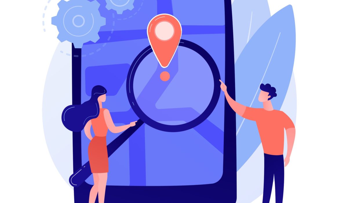 Lokalne SEO dla małych firm, ilustracja