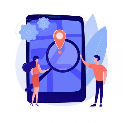 Lokalne SEO dla małych firm, ilustracja